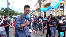 Informe desde ciudad de Guatemala: protestas contra Gobierno de Alejandro Giammattei