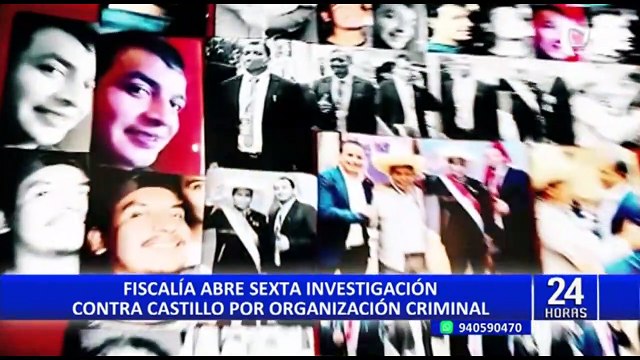 Fiscalía inicia investigación a Pedro Castillo y Geiner Alvarado por organización criminal
