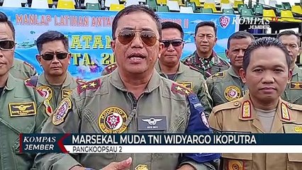 24 Pesawat Tempur TNI AU Bombardir Wilayah yang Dikuasai Musuh