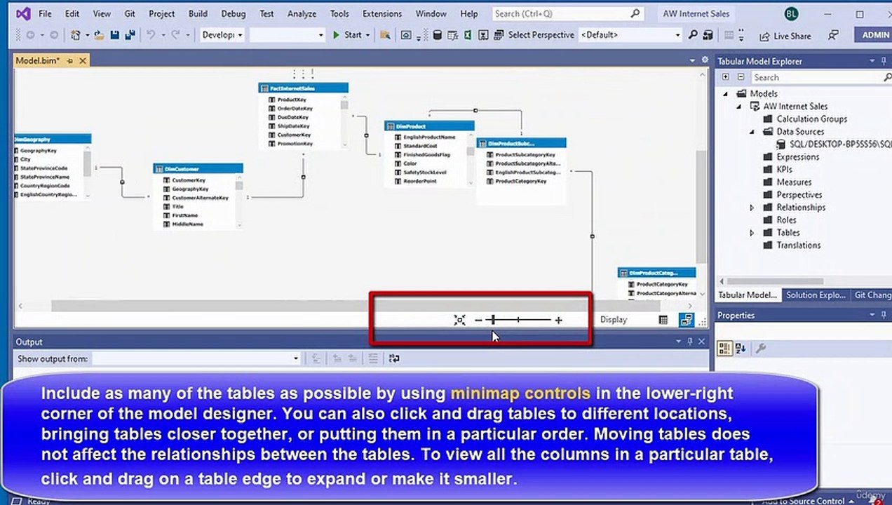 Create table relationships - video Dailymotion