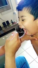 Son's Tooth Doesn't Come Out on the First Try