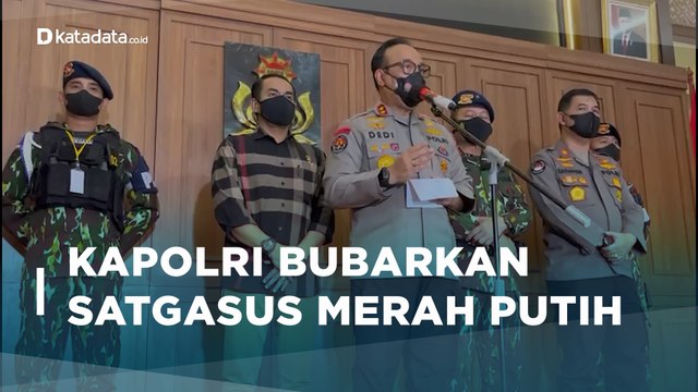 Satgasus Merah Putih, Dipimpin Ferdy Sambo lalu Dibubarkan Kapolri | Katadata Indonesia