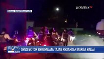 Viral! Warga Binjai Diresahkan Oleh Konvoi Geng Motor Bersenjata Tajam