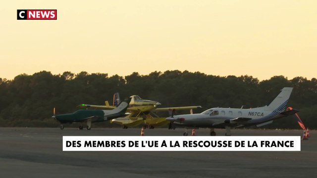 Incendies : des renforts européens contre les feux qui se multiplient en France