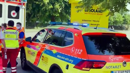 At least 31 injured on ride at Legoland park in Germany, police say