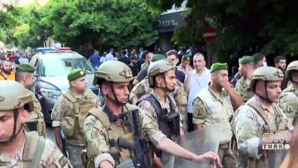 Beyrut'ta saatler süren rehine krizi