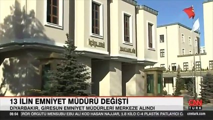 13 ilin emniyet müdürü değişti