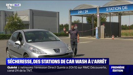 Download Video: Sécheresse: des stations de lavage auto à l'arrêt en raison des restrictions d'eau