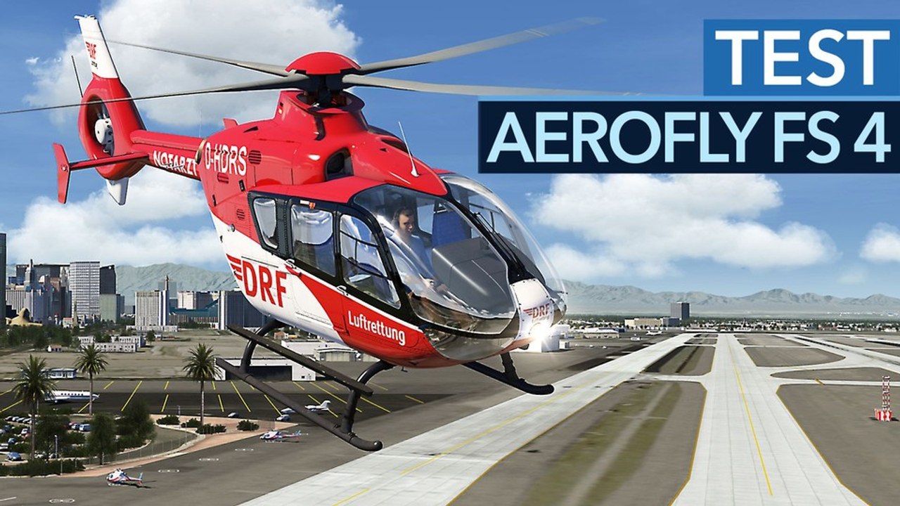 Aerofly fs 4 - test-video zum deutschen flug-simulator