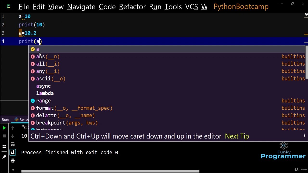 Reassigning Variables