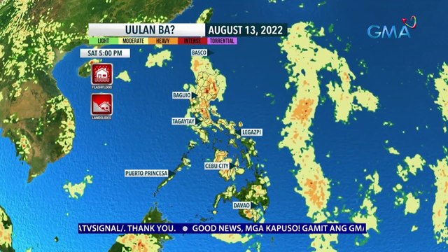 Hanging Habagat, patuloy na umiiral sa Western section ng Central at Southern Luzon | 24 Oras News Alert