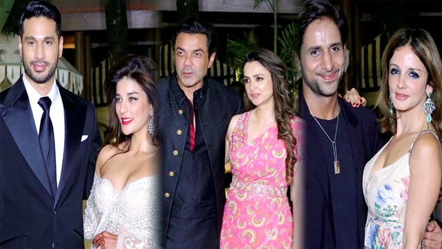 Many Celebs Attend Singer Arjun Kanungo's Wedding Reception