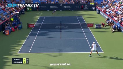 Highlights: Kyrgios schlägt Landsmann de Minaur