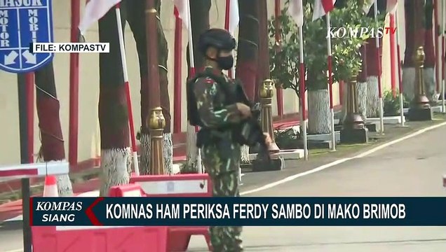 Komnas HAM Akan Periksa Irjen Ferdy Sambo dan Bharada Eliezer di Mako Brimob