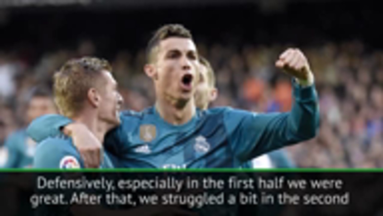 Excellent start got us Valencia win - Zidane