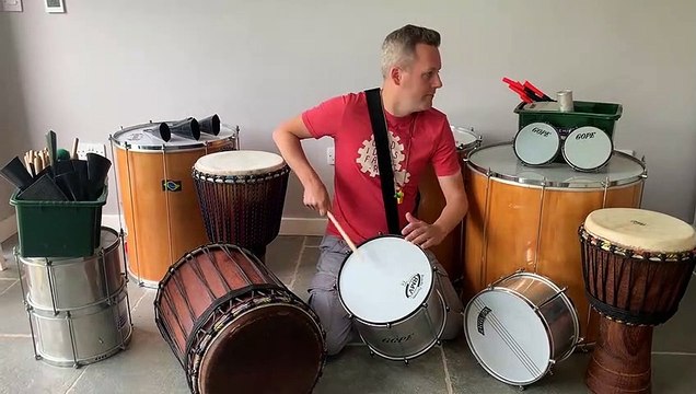 Steven Brown is starting a samba band in Longridge