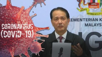 Kadar Kematian di Malaysia 1.58 peratus, rendah berbanding negara lain - Dr Noor Hisham
