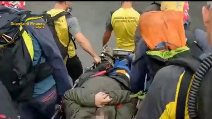 Turista francese salvata sull'Etna dopo una caduta accidentale