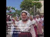 En mer pour la procession et la bénédiction à La Ciotat