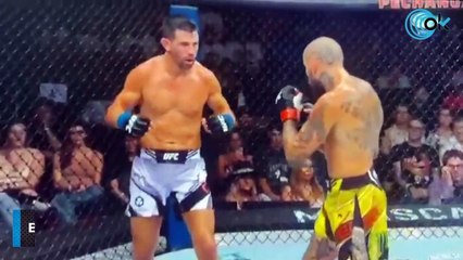 Brutal patada y salvaje KO a una leyenda de la UFC