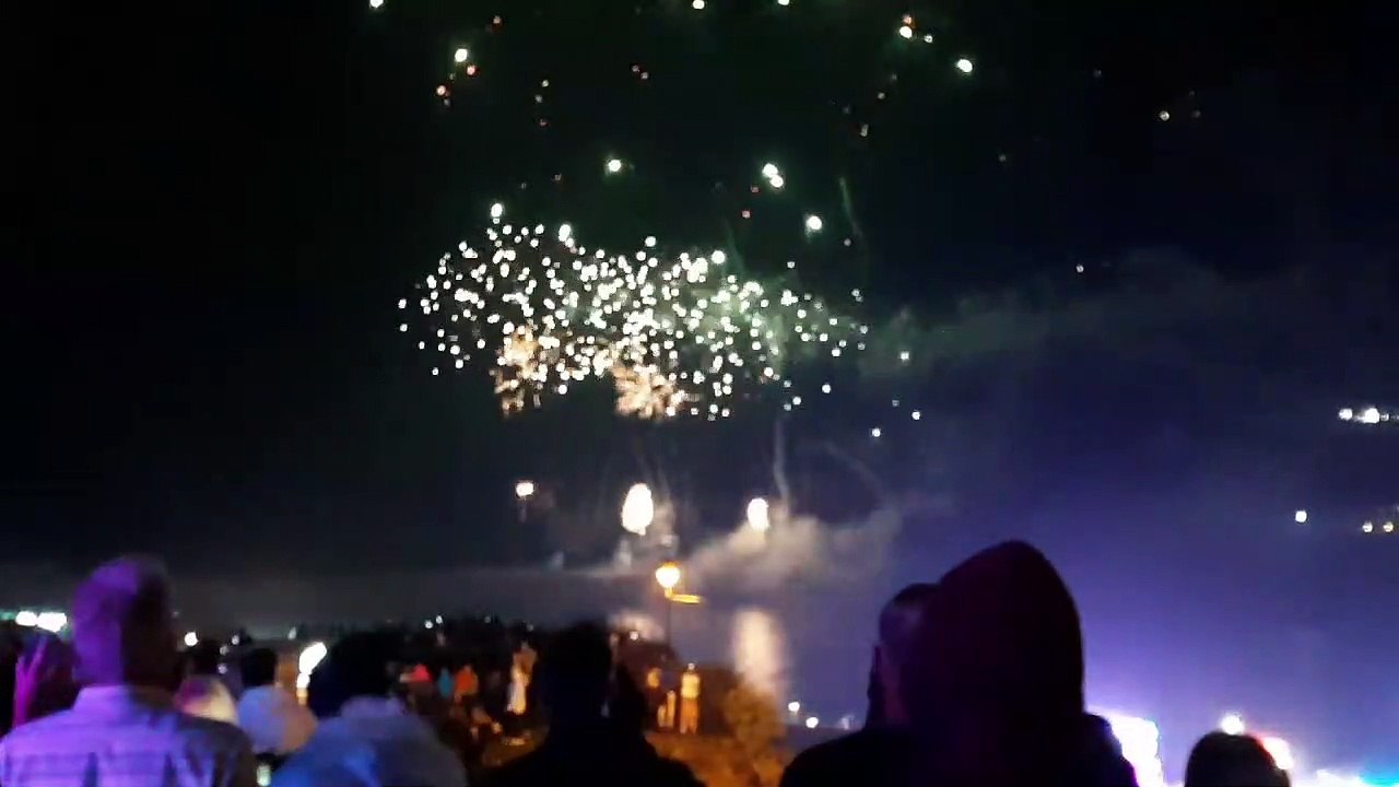 Whitby Regatta 2022 fireworks