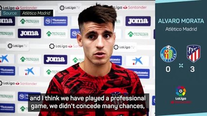 Atletico started season in 'best possible way' - Morata