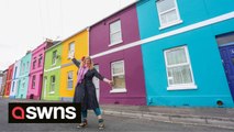 Artist who painted houses in different colours create has caused a mini property boom