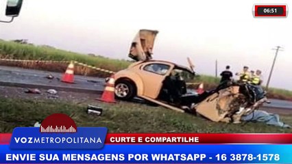 FAMÍLIA INTEIRA PERDE A VIDA EM ACIDENTE VIOLENTO NA CUNHA BUENO, EM PRADÓPOLIS