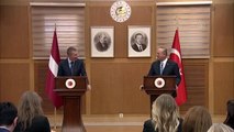 Letonya Dışişleri Bakanı Rinkevics, Çavuşoğlu ile ortak basın toplantısında konuştu Açıklaması