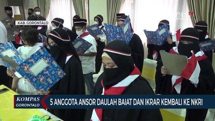 15 Anggota Ansor Daulah Baiat Dan Ikrar Kembali Ke NKRI