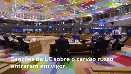 Quão dependente está a UE da energia russa após embargo ao carvão?