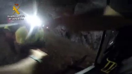 Rescate de un Montañero en Canal Traslaevernosa