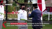 Momen Presiden Jokowi Kukuhkan 68 Anggota Paskibraka 17 Agustus 2022