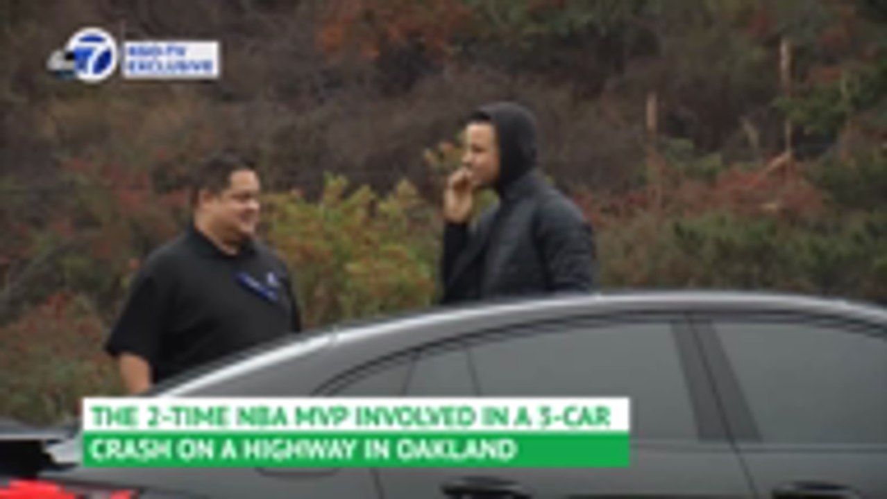 GSW star Steph Curry involved in car crash