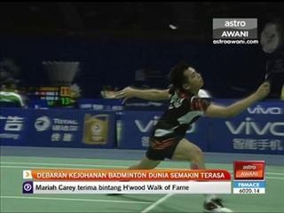 Debaran kejohanan Badminton Dunia semakin terasa