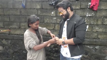 भोजपुरी फिल्म 'डार्लिंग' के हीरो राहुल शर्मा का रक्षाबंधन स्पेशल