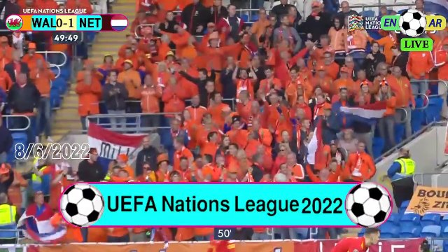 Netherlands2-1 Wales / ويلز1-2هولندا - UEFA Nations League2022