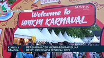 Persiapan G-20, Menparekraf Buka Belitung Beach Festival 2022