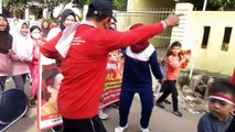 Lomba pawai antar kelurahan dalam rangka HUT Kemerdekaan RI ke - 77