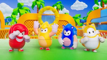 Sonic y Tails ya sobreviven a los juegos de Fall Guys en su nuevo tráiler