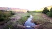 Footage shows dramatically low water levels at Woodhead Reservoir as UK hit by heatwave