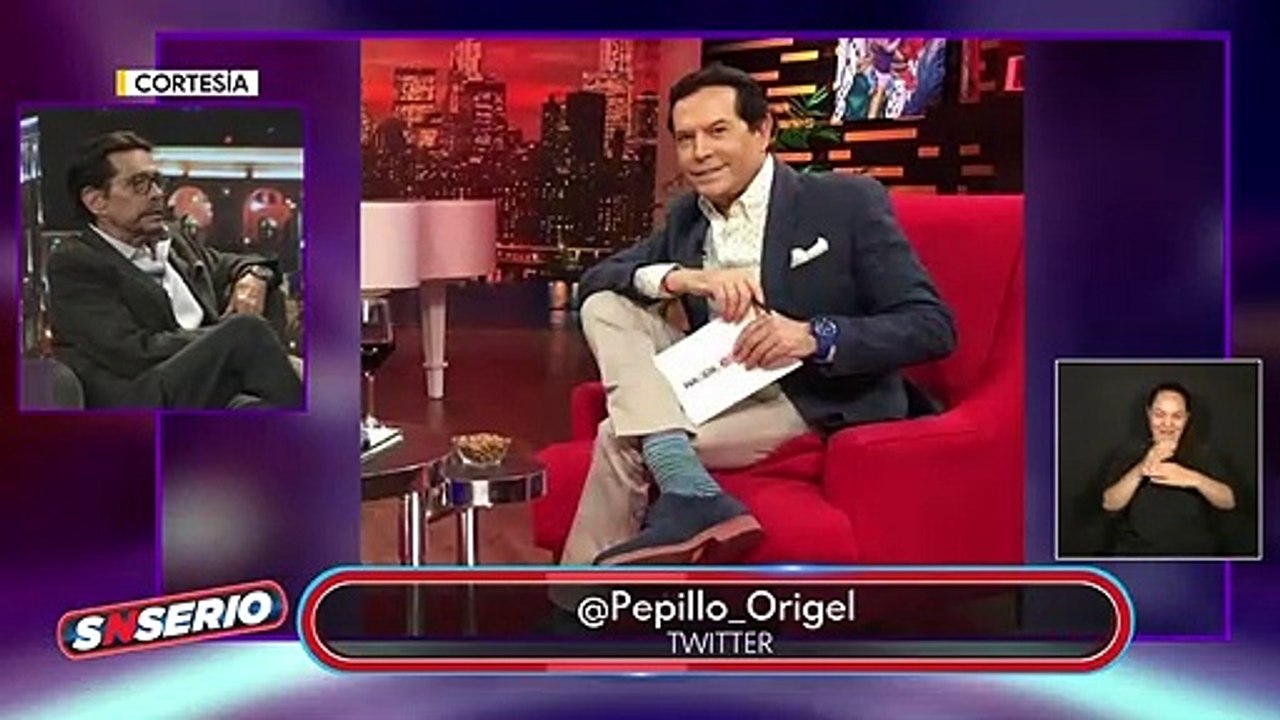 A 'Pepillo' Origel ¿Le gusta el chisme?