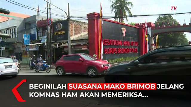Suasana Mako Brimob Jelang Komnas HAM Periksa Ferdy Sambo dan Bharada E, Dijaga Ketat!