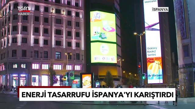 Avrupa'da Kriz Büyüyor! İspanya'da Karartma Başladı - TGRT Haber