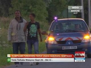 Kumpulan pendatang terus usaha seberangi sempadan