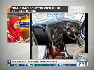 Trak Mack Superliner milik Sultan Johor