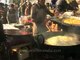 Giant shaped Halwa poori pan fried for Eid celebrators