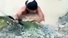 不用釣竿釣魚法!