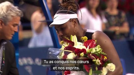 Toronto - Les adieux émouvants de Serena William à Toronto