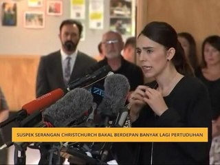 Suspek serangan Christchurch bakal berdepan banyak lagi pertuduhan
